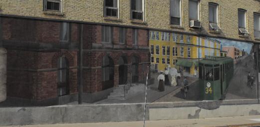 1906 Railway mural St. Thomas